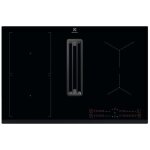 Electrolux - table de cuisson aspirante induction 78cm 4 feux 7350w noir - kcc83443