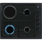 Electrolux - table de cuisson mixte 4 feux noir egl62821ob