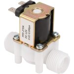 �lectrovanne 12v g1 / 2 , nc normale ferm�e, entr�e d'eau plastique pour air et eau fiabilit� maximale ...
