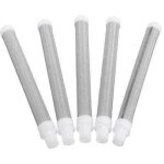 �l�ments de filtre � pistolet � pulv�riser airless 5pcs 60 mesh pour wagner airless paint spray gun