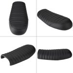 Elerose selle universelle de si�ge de course de moto en cuir de si�ge de modification de moto universelle(d) ...
