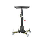 Matisre - monte charge 125kg avec plateau non pliant ajour 800x400mm - ipn, poteaux, store banne, etc. ...