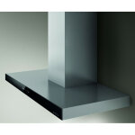 Elica ? hotte d�corative murale 90 cm inox et noir ? d�bit 713 m� / h ? 3 vitesses + booster ? niveau ...