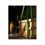 Elingue plate double 2t / 4m vert - murtra - ead 2000x4