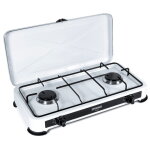 Elprom - cuisini�re � gaz promis kg200 blanche sans r�ducteur