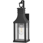 Elstead beacon hill petite lanterne murale ext�rieure 1 lumi�re museum noir ip44
