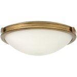 Elstead - collier - plafonnier moyen � 3 ampoules, laiton, e27