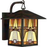 Elstead inglenook outdoor - lanterne murale ext�rieure moyenne � 1 ampoule - fini bronze, e27