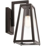 Elstead kichler delison lanterne murale d'extrieur en bronze huil, ip44