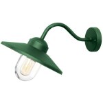 Elstead klampenborg lanterne murale ext�rieure 1 lumi�re vert sapin ip44