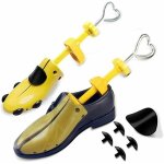 Embauchoirs chaussures homme femme embauchoir plastique dur mtal regolabile individuellement lunghezza ...