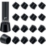 Embout de chaise, 16pcs 25 - 26mm embout pied de chaise caoutchouc embout caoutchouc chaise 25mm diam�tre ...