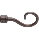 Embout crosse bronze ateliers 28 tringle 20mm