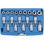Embouts et douilles torx presentes en coffret bgs technic carre 1 / 2