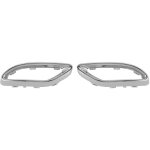 Embouts d'chappement chroms brillants de remplacement pour mercedes - benz abce glc classe cls w177 ...