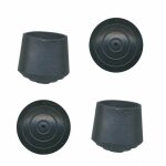 Embout enveloppant caoutchouc noir 16 � mm 4 pce(s)