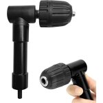 Embout de perage d'angle pour perceuse avec mandrin  serrage rapide 0, 8 - 10 mm, adaptateur de perage ...
