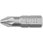 Embouts de tournevis pz2 x 25 mm, 20 pices.