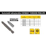 Embout de tournevis stanley ph1 x 25 mm / 2 pi�ces.