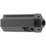 Embout de tube de volet roulant octogonal en pvc noir fen�tre sortie baie vitr�e store, pour tube octogonal ...