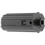 Embout de tube de volet roulant octogonal en pvc noir fen�tre sortie baie vitr�e store, pour tube sortie ...