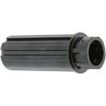 Embout de tube de volet roulant octogonal en pvc noir fen�tre sortie baie vitr�e store, pour tube sortie ...