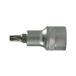 Embout de vissage 1 / 2'' pour vis femelle torx, dimensions : t 60, pour vis m14, long. 55 mm