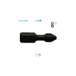 Embout de vissage série 1 / 4'' - pozidriv® impact classic pz n°2 long. 25 boite de 2 Embout de vissage série 1 / 4'' - pozidriv® impact classic pz n°2 long. 25 boite de 2