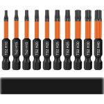 Embouts de vissage torx, 10 embouts de vissage torx 50 mm de long tige hexagonale 1 / 4 » avec mémoire ... Embouts de vissage torx, 10 embouts de vissage torx 50 mm de long tige hexagonale 1 / 4 » avec mémoire ...