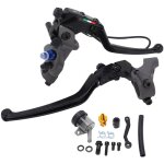Jeffergarden - embrayage de frein hydraulique de moto, 2 pices, avec matre - cylindre, pompe de rservoir, ...