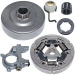 Embrayage tambour pignon jante 3 / 8 - 7 kit, pour stihl ms440 044 ms460 046 ms361, tambour roulement ...