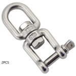 �merillon manilles cha�nes d'ancrage d'amarrage connecteur pivotant en 304 inox pour bateau marine - ...