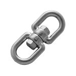 Emerillon oeil / oeil 6mm inox a4 / aisi 316