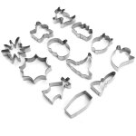 Emporte pice halloween, 12pcs emporte piece patisserie en acier inoxydable, emporte piece, pour cuisson ...