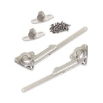 Emuca - jeu de compas de porte relevable nsdx, force 20 - 70kgxcm, acier et zamak, nickel