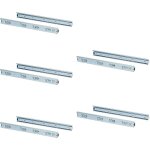 Lot de 5 jeux de glissires de tiroirs, roulement  billes, hauteur 45mm, profondeur 500mm, sortie totale, ...