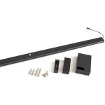 Emuca barre de penderie pour armoire castor avec lumi�re led, batterie amovible et d�tecteur de mouvement, ...