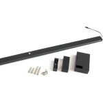 Emuca barre de penderie pour armoire castor avec lumi�re led, batterie amovible et d�tecteur de mouvement, ...