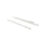 Coulisses t30c avec chute couleur blanc - talla 800mm