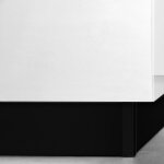 Emuca ? kit de plinthes de cuisine 2, 35m ? accessoires de connexion inclus ? r�sistant � l'humidit� ...