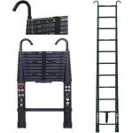 En131 chelle tlescopique en aluminium - 3, 2 m chelle coulissante antidrapante - facile  transporter ...