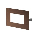 Encastré led ip54 gea led ges2132, boîtier en polycarbonate marron, aluminium classique 503 Encastré led ip54 gea led ges2132, boîtier en polycarbonate marron, aluminium classique 503