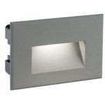 Encastr� lisse 3w led 4000k ligne de prise graphite