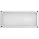 Encastr mural coc no grid ip65 e27 42w blanc