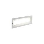 Encastr ouvert 12w led 4000k ligne de masque blanc