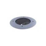 Encastr� de sol iodure 35w � 200mm collerette acier grise lampe mh 3000k 1670lm avec ballast 230v ik08 ...