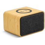 Enceinte bamboo avec chargeur induction