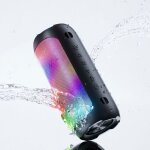 Enceinte bluetooth portable rgb 25w son st�r�o + basses, autonomie 10 h, tws appairage st�r�o micro int�gr�, ...