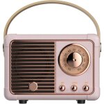 Enceinte bluetooth r�tro - d�coration vintage, petite enceinte sans fil portable, style r�tro mignon, ...