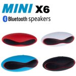 Enceinte bluetooth tf usb mains libres mobile ipod smartphone tablette mini - x6